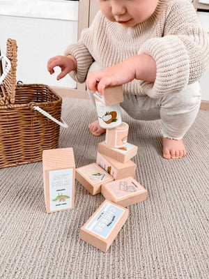 10 Piece PICK & MIX Wooden Vegan Play Food Set
