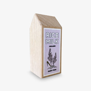 10 Piece Vegan Wooden Play Food Set (Almond + Oat Milk)