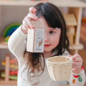 3 Piece PICK & MIX Wooden Vegan Play Food Set